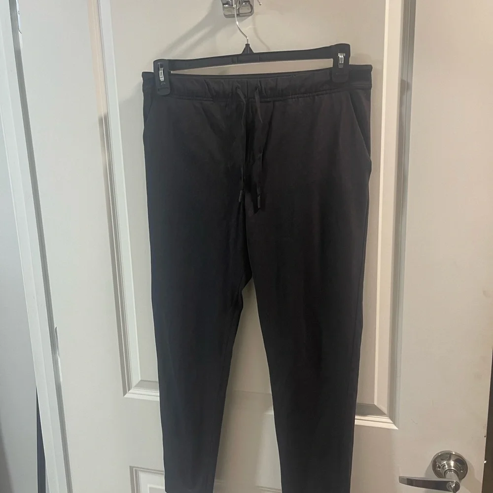 Lululemon Men's Black Drawstring Jogger Unisex Pants No Size Tags